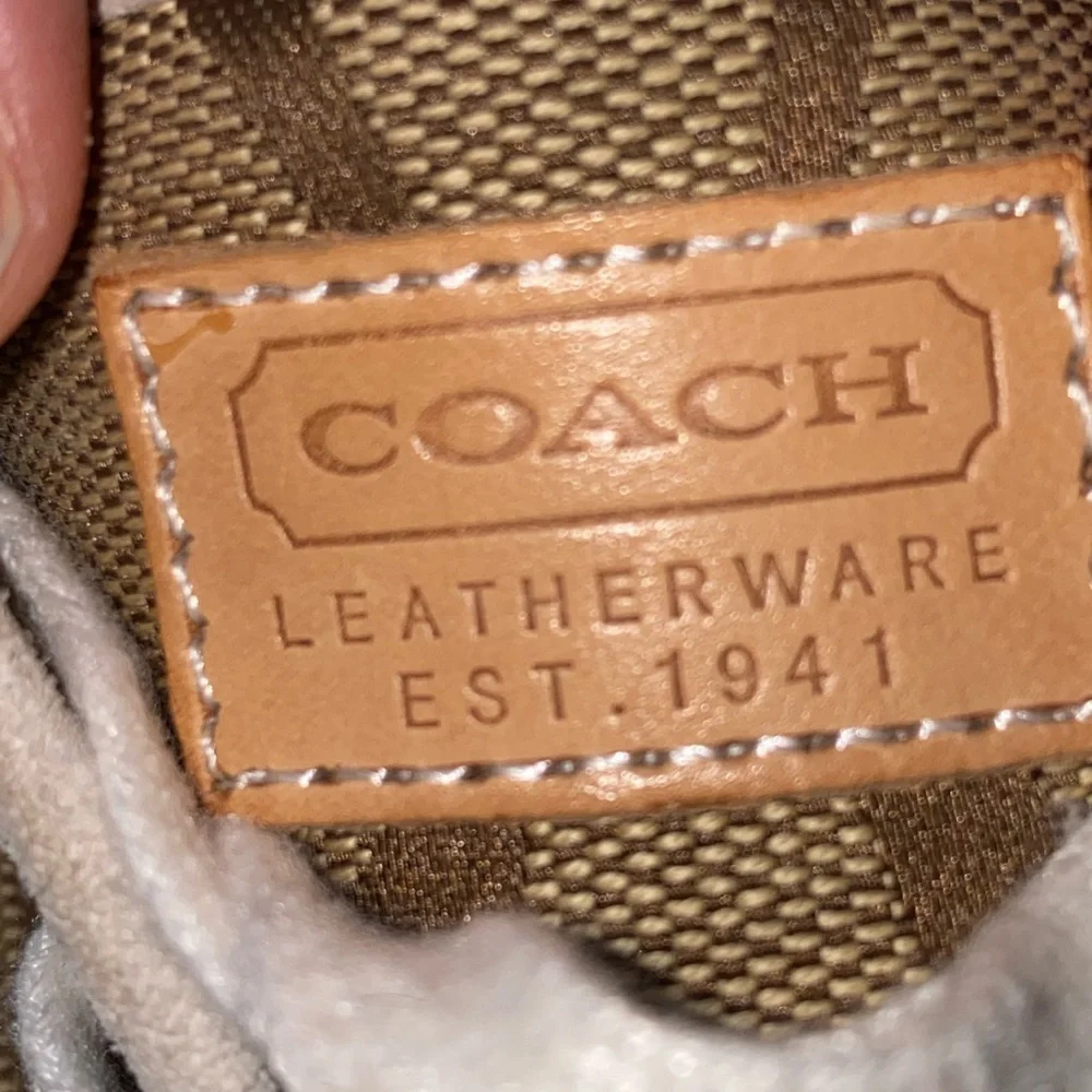 COACH DALIA DEE SIGNATURE CANVAS TENNIS SHOES SZ 8.5 - Picture 13 of 13